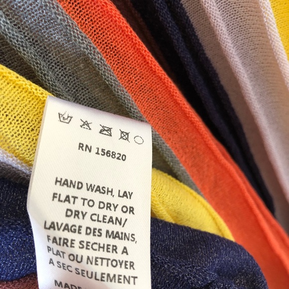 Allison New York Missoni Style Striped Sleeveless Pleated Knit Midi Dres… - Picture 6 of 10